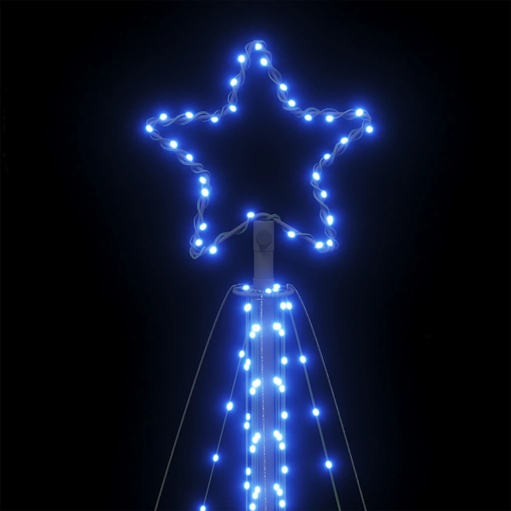 Albero di Natale a LED 570 LED Blu 399 cm