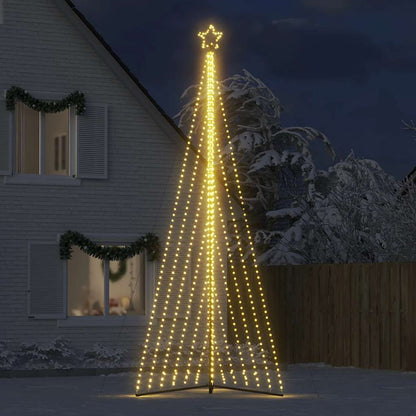 Albero di Natale a LED 789 LED Bianco Caldo 476 cm