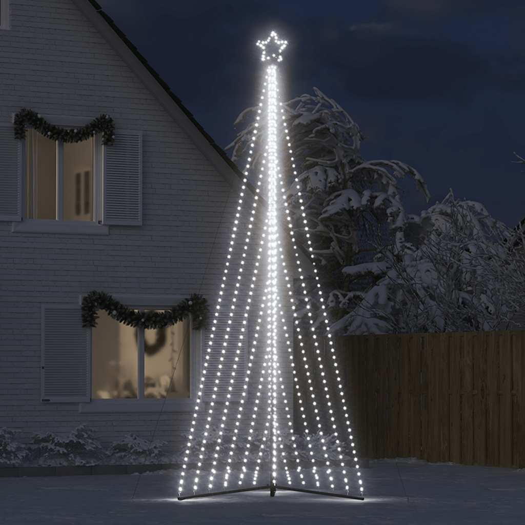 Albero di Natale a LED 789 LED Bianco Freddo 476 cm