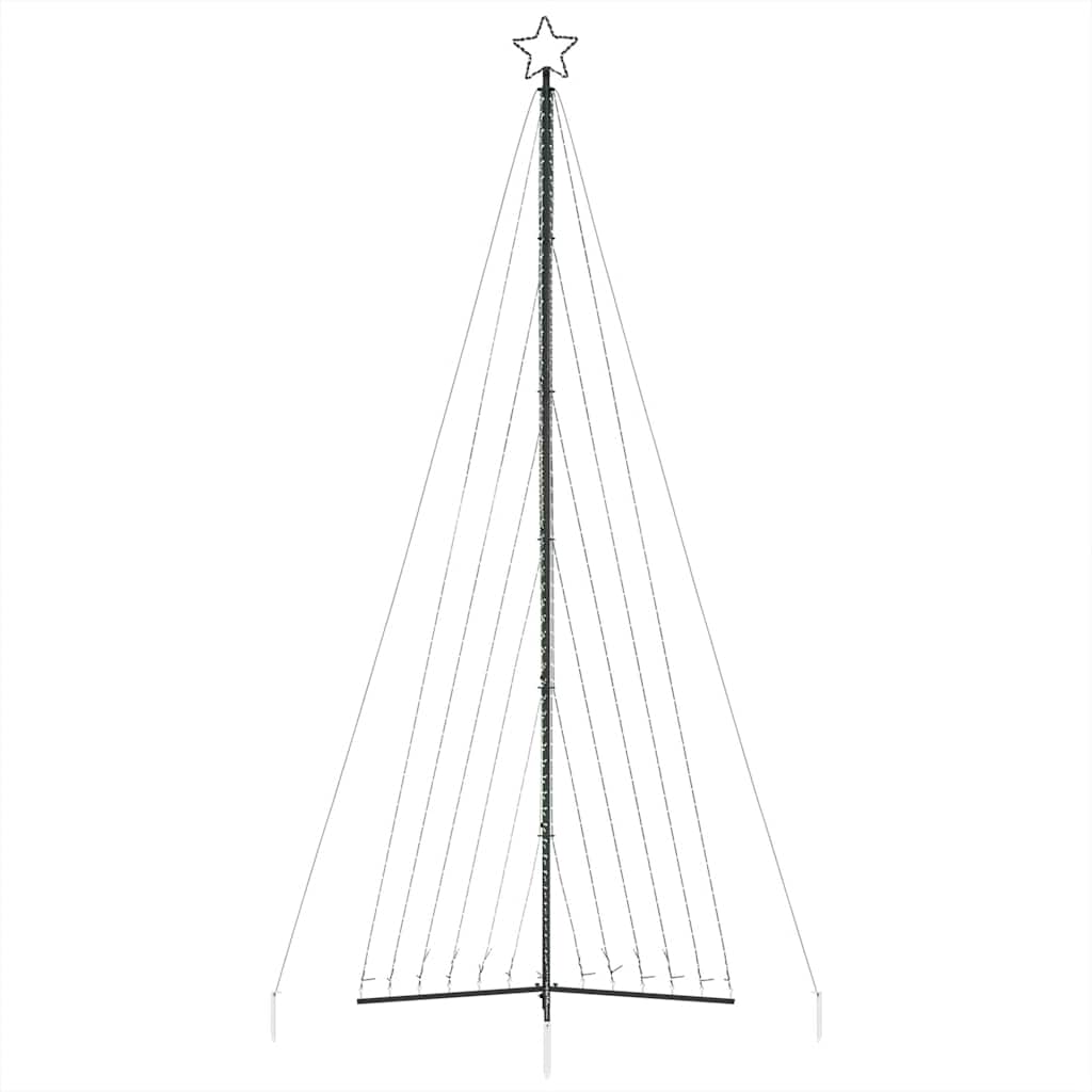 Albero di Natale a LED 789 LED Bianco Freddo 476 cm