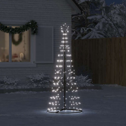 Albero di Natale a LED 200 LED Bianco Freddo 182 cm