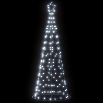 Albero di Natale a LED 200 LED Bianco Freddo 182 cm