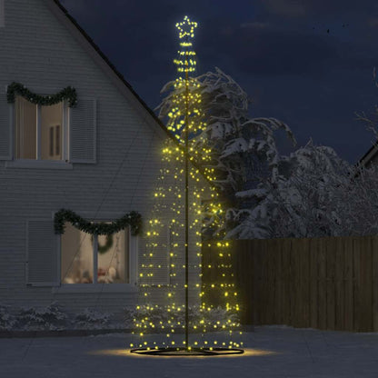 Albero di Natale a LED 1534 LED Bianco Caldo 503 cm