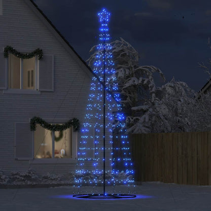 Albero di Natale a LED 1534 LED Blu 503 cm