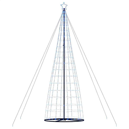 Albero di Natale a LED 1534 LED Blu 503 cm