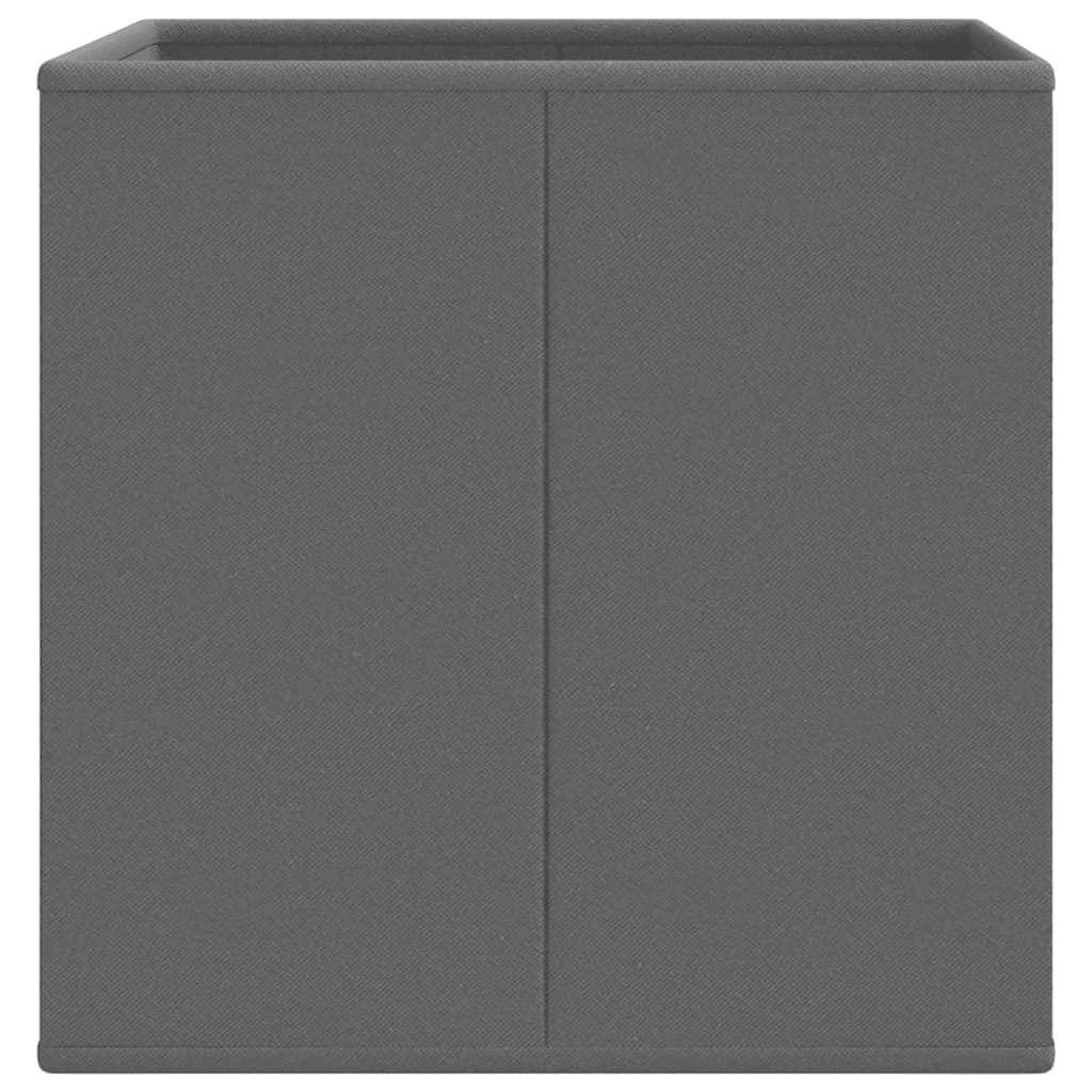 Scatole Portaoggetti 4 pz Grigio 32x32x32cm Tessuto non Tessuto - homemem39