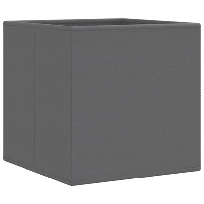 Scatole Portaoggetti 10pz Grigio 32x32x32cm Tessuto non Tessuto - homemem39