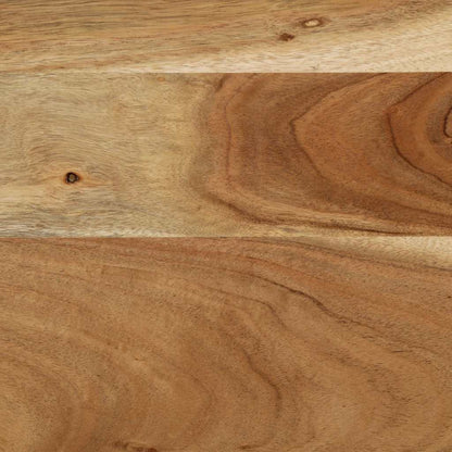 Comodino 60x32x80 cm in Legno Massello di Acacia