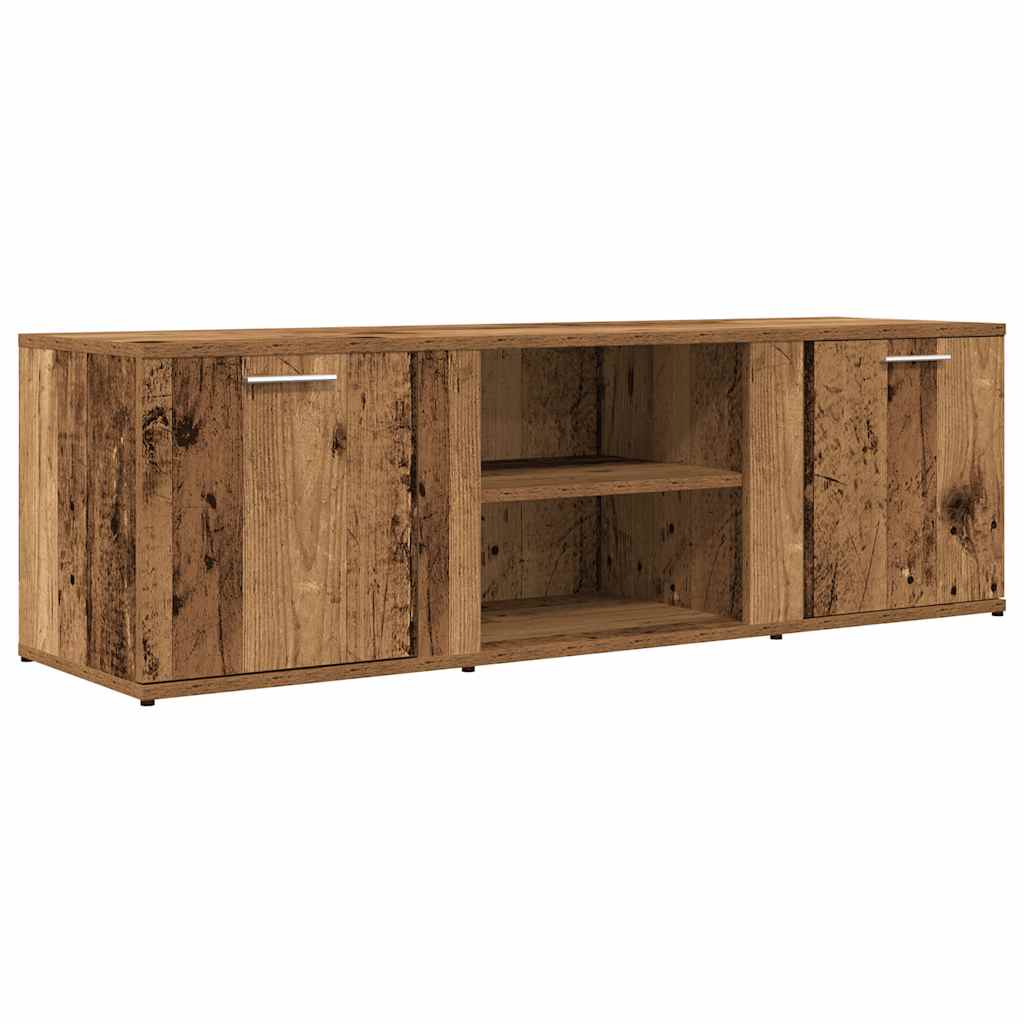 Mobile Porta TV Legno Antico 120x34x37 cm in Legno Multistrato - homemem39