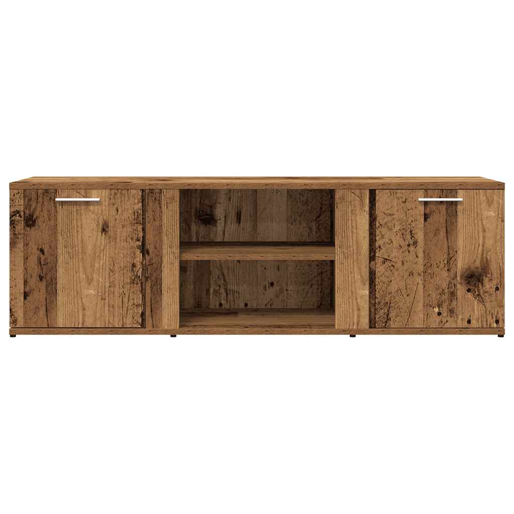 Mobile Porta TV Legno Antico 120x34x37 cm in Legno Multistrato