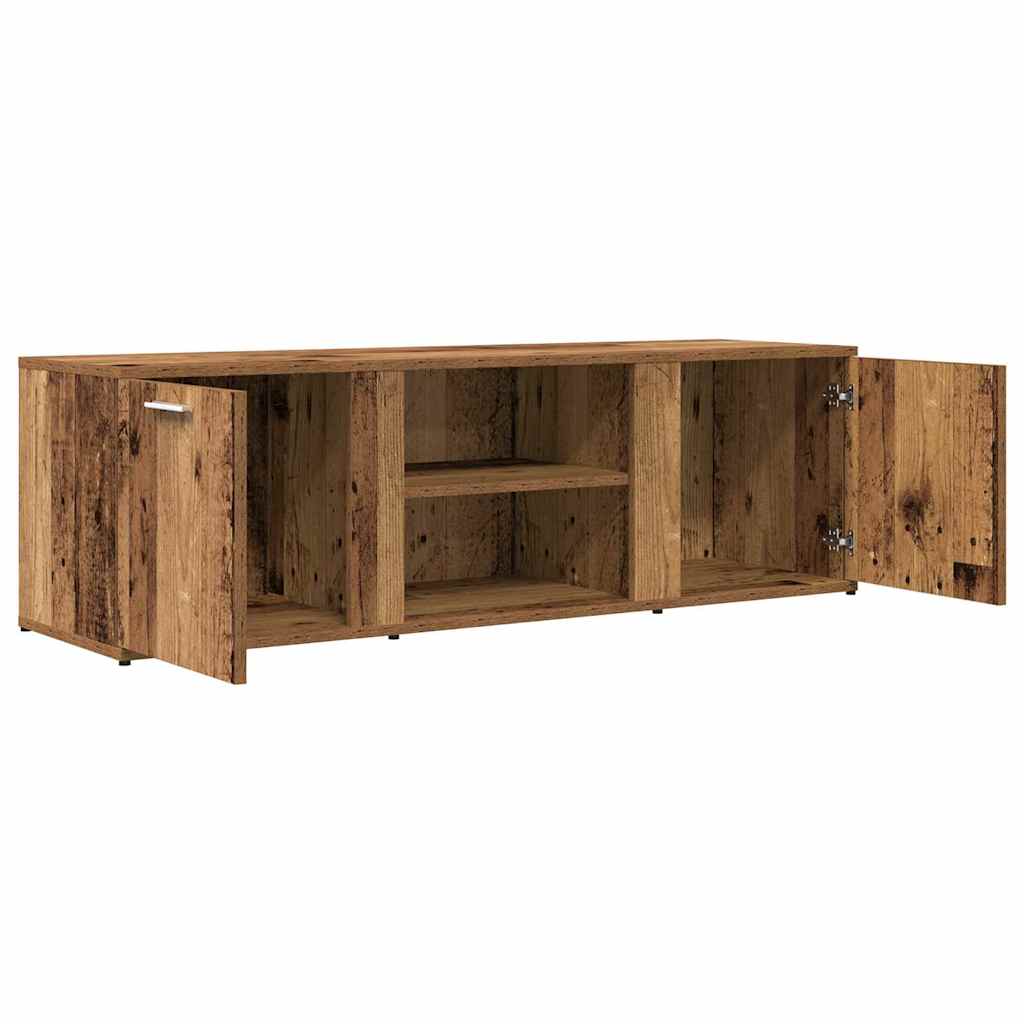 Mobile Porta TV Legno Antico 120x34x37 cm in Legno Multistrato