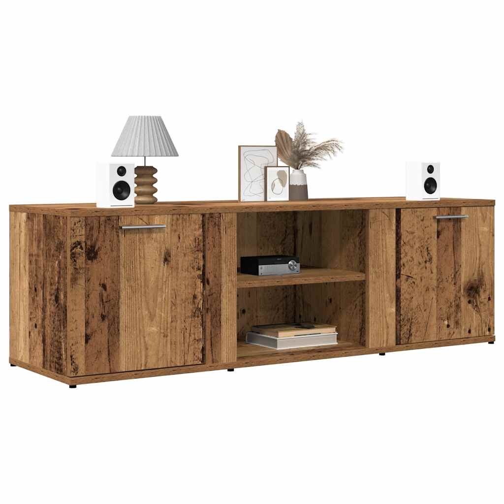 Mobile Porta TV Legno Antico 120x34x37 cm in Legno Multistrato - homemem39