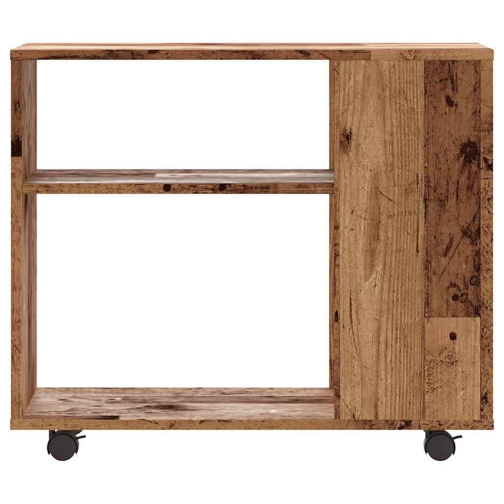 Tavolino Salotto Legno Antico 70x35x55 cm in Legno Multistrato - homemem39