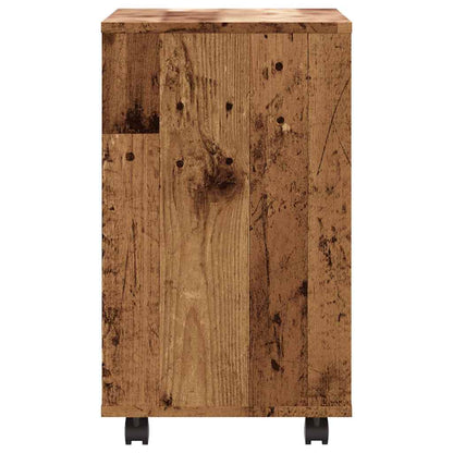 Tavolino Salotto Legno Antico 70x35x55 cm in Legno Multistrato - homemem39