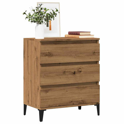 Credenza Rovere Artigianale 60x35x70 cm in Legno Multistrato - homemem39