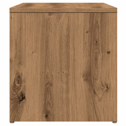 Tavolino Rovere Artigianale 59x36x38 cm in Legno Multistrato - homemem39