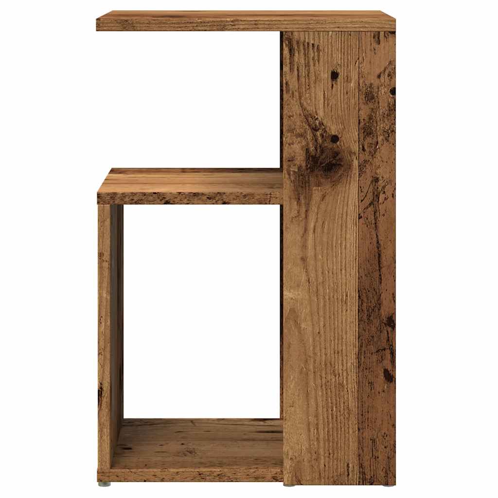 Tavolino da Salotto Legno Antico 36x30x56 cm Legno Multistrato - homemem39