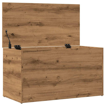 Cassapanca Rovere Artigianale 84x42x46 cm Legno Ingegnerizzato