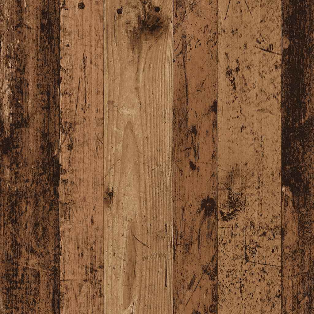 Tavolino Consolle Legno Antico 78x30x80 cm in Truciolato - homemem39