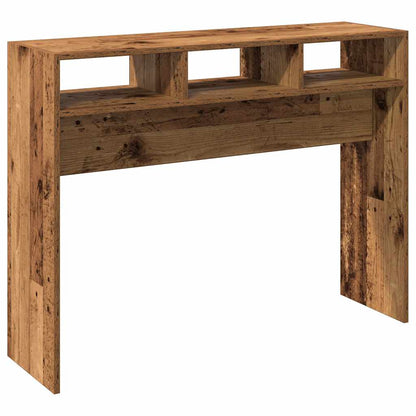 Tavolino Consolle Legno Antico 105x30x80 cm in Truciolato - homemem39