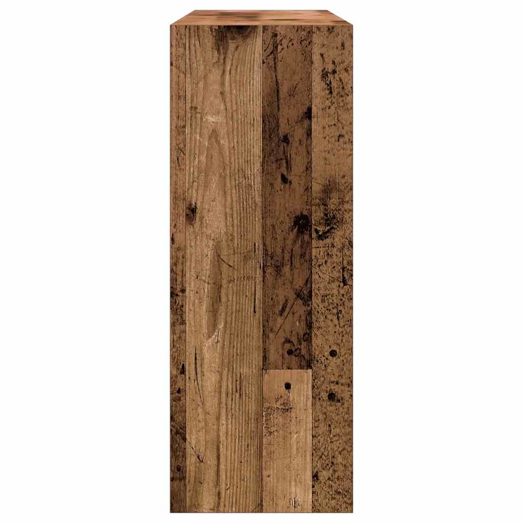 Tavolino Consolle Legno Antico 105x30x80 cm in Truciolato - homemem39