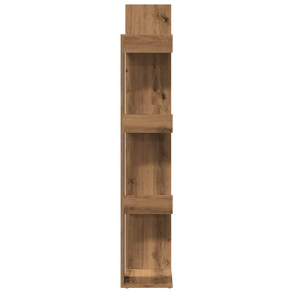 Libreria Rovere Artigianale 86x25,5x140 cm Legno Multistrato - homemem39