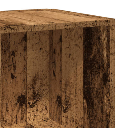 Tavolino Legno Antico 33x33x34 cm in Legno Multistrato - homemem39