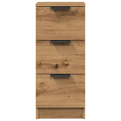 Credenza Rovere Artigianale 30x30x70 cm in Legno Multistrato - homemem39