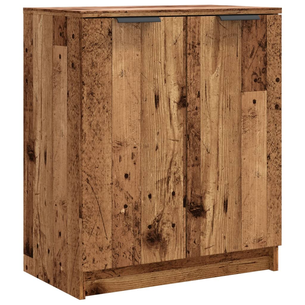 Scarpiera Legno Antico 59x35x70 cm in Truciolato - homemem39