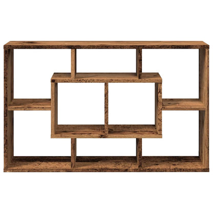 Scaffale a Parete Legno Antico 85x16x52,5 cm Legno Multistrato - homemem39