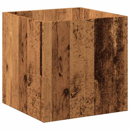 Fioriera Legno Antico 40x40x40 cm in Legno Multistrato - homemem39