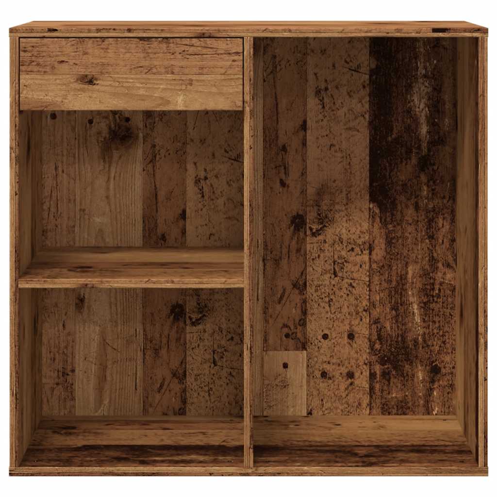 Armadietto per Cosmetici Legno Antico 80x40x75 cm in Truciolato - homemem39