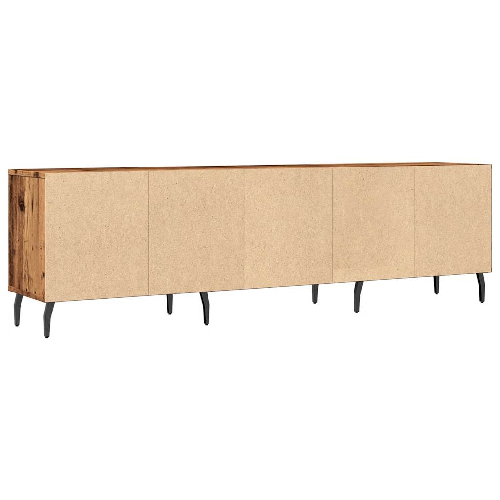 Mobile Porta TV Legno Antico 150x30x44,5 cm Legno Multistrato