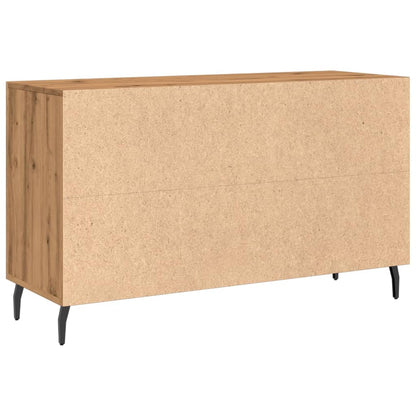 Credenza Rovere Artigianale 100x36x60 cm in Legno Multistrato