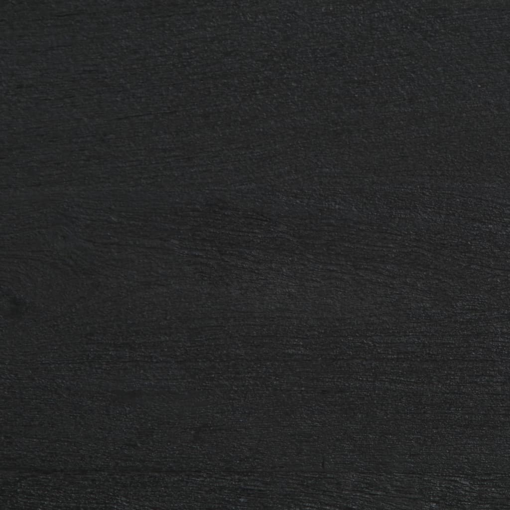 Comodino Nero 50x33x60 cm in Legno Multistrato