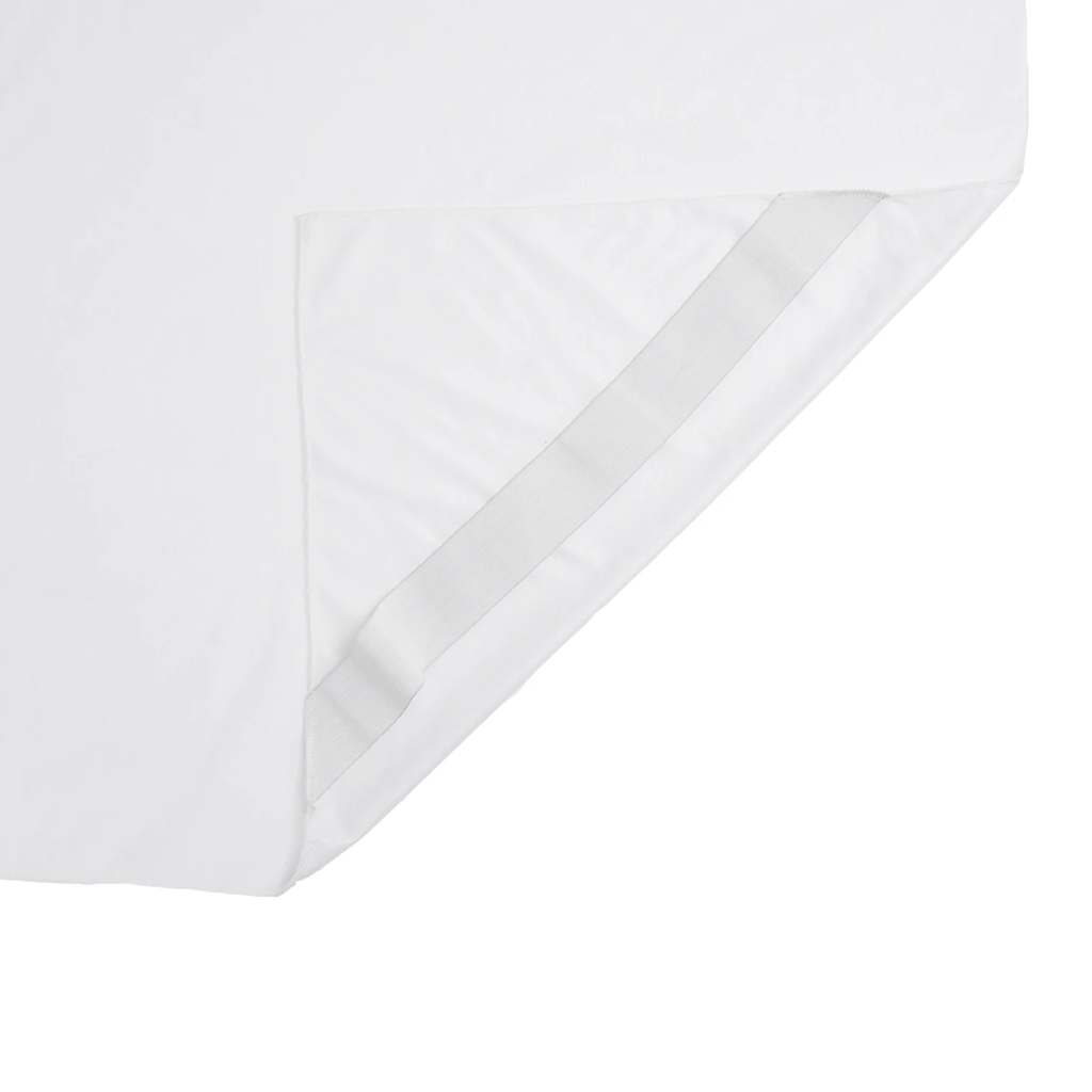 Coprimaterasso Bianco 140x220 cm Impermeabile - homemem39