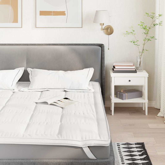 Coprimaterasso Bianco 100x220 cm - homemem39