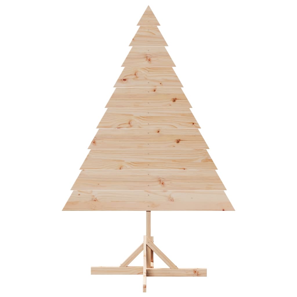 Albero di Natale Decorativo in Legno 180 cm in Legno Massello - homemem39