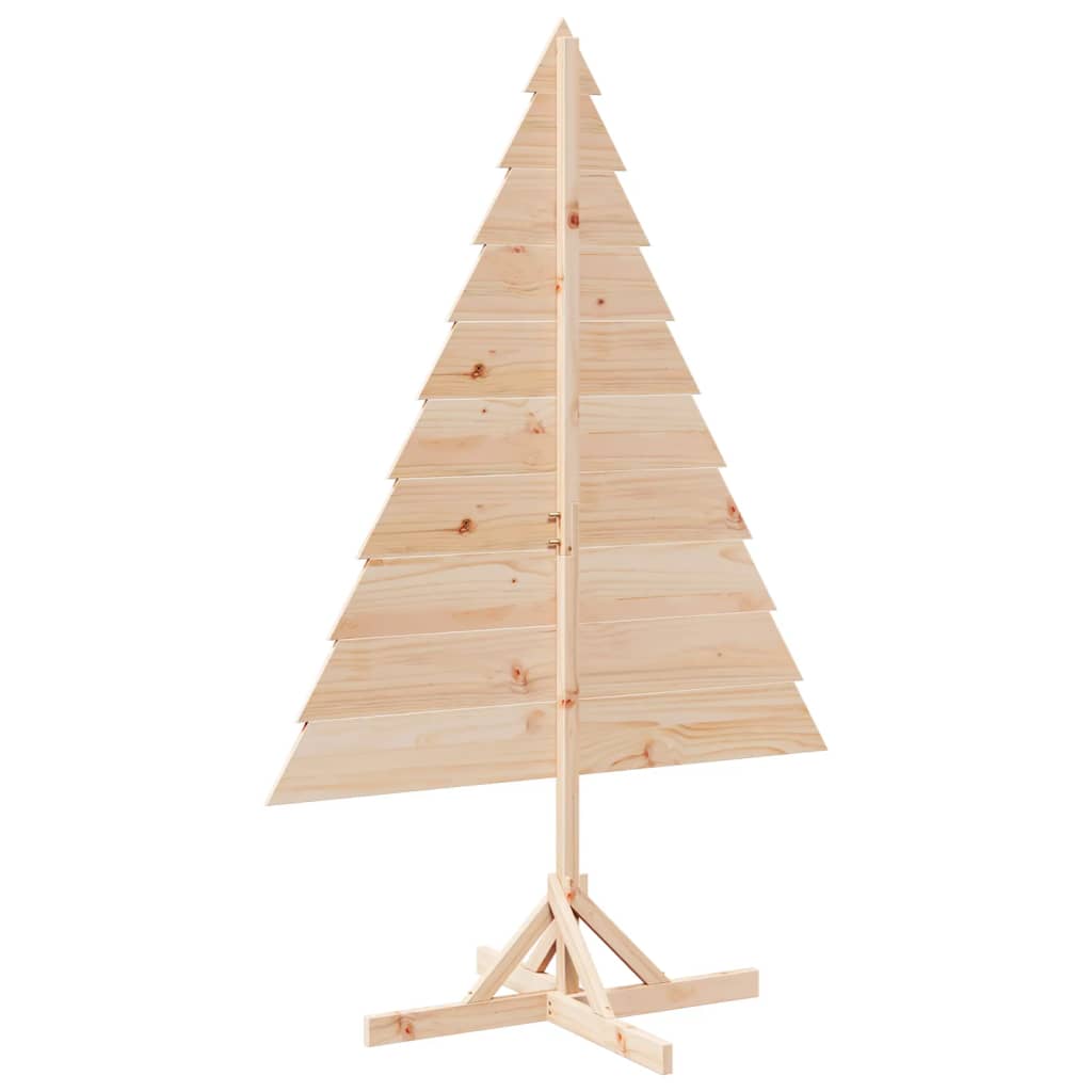 Albero di Natale Decorativo in Legno 180 cm in Legno Massello - homemem39