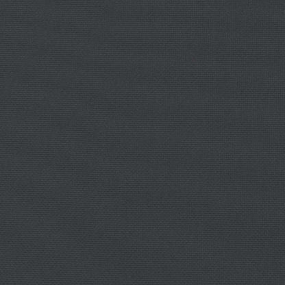 Lettino Pieghevole Nero 175x54x8,5 cm in Tessuto Oxford