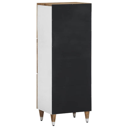 Credenza 40x33,5x110 cm in Legno Massello di Mango