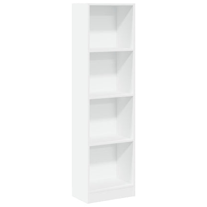 Libreria Bianca 40x24x143 cm in Truciolato - homemem39