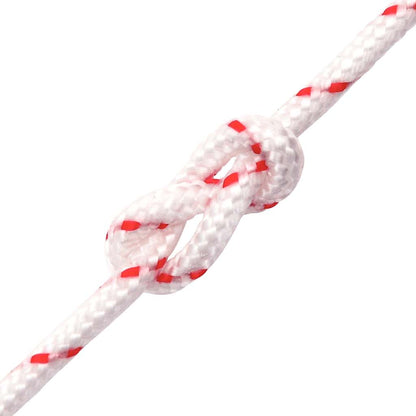 Fune di Avviamento a Strappo Bianco e Rosso Ø3 mm 10 m in Nylon - homemem39