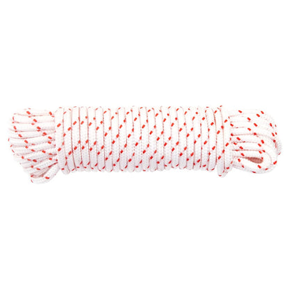 Fune di Avviamento a Strappo Bianco e Rosso Ø4 mm 10 m in Nylon - homemem39