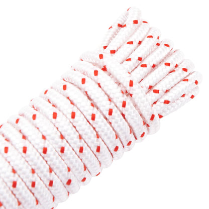 Fune di Avviamento a Strappo Bianco e Rosso Ø5 mm 10 m in Nylon - homemem39