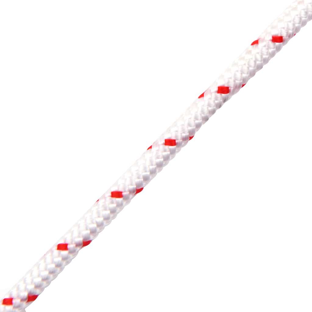 Fune di Avviamento a Strappo Bianco e Rosso Ø5 mm 10 m in Nylon - homemem39