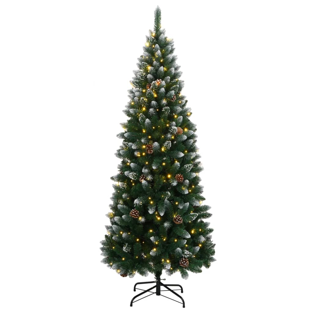 Albero di Natale Artificiale con 300 LED 180 cm - homemem39