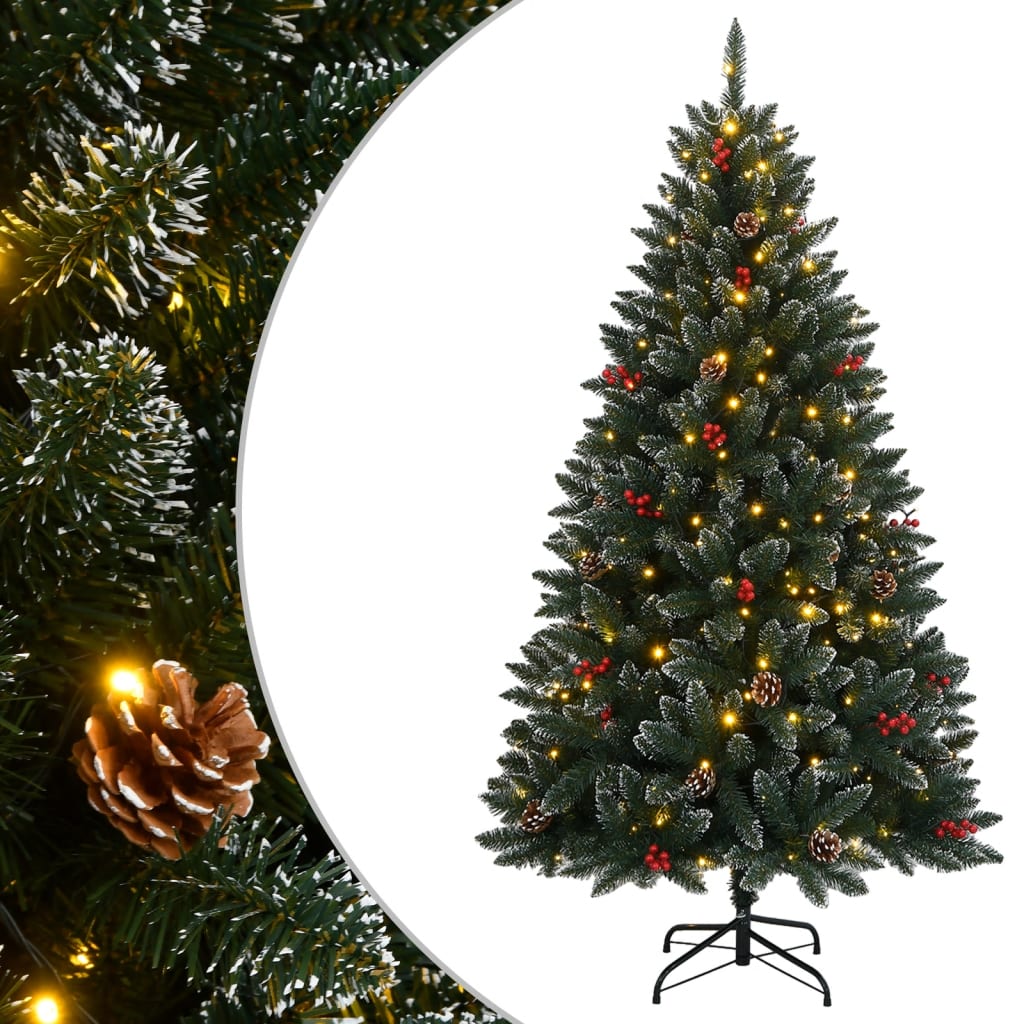 Albero Natale Artificiale con 150 LED 150 cm - homemem39