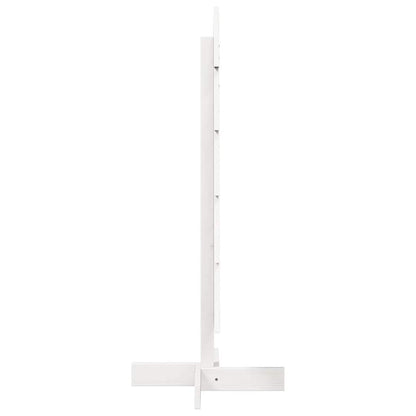 Albero di Natale Decorativo Bianco 100 cm in Legno di Pino - homemem39