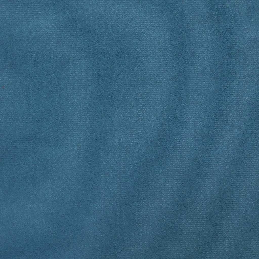 Giroletto a Molle con Materasso Blu Scuro 90x220 cm Velluto